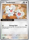 Pokemon Tandemaus 153/182 Paradox Rift Reverse Holofoil