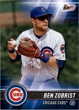 2017 Topps Bunt #42 Ben Zobrist - BB