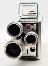 Kodak Brownie 8mm Film Camera Turret f/1.9 mit Objektiv Revolver 9mm 13mm 24mm