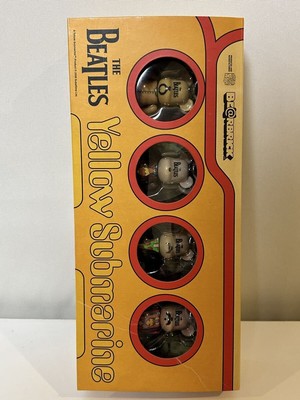 THE BEATLES Yellow Submarine BEARBRICK sealed Beatles Yellow Submarine