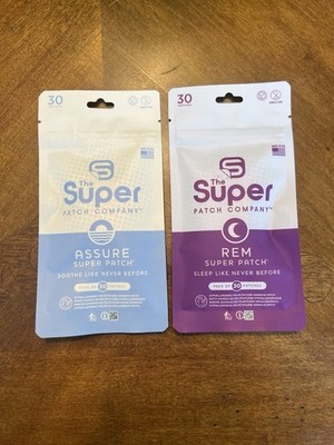The Super Patch Company:The Assure & REM  Super Patch 2 Pack of 30 Patches