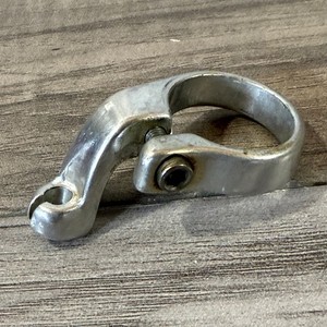 1 1/8 Inch MTB Cable Hanger Stop Quill Silver Aluminum Bolt-On Retro