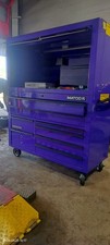 Matco 4s 2 Bay Tool Box Electric Purple With Matching Hutch