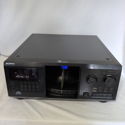  Sony CDP-CX355 300 Disc CD Changer MegaStorage Player Tested