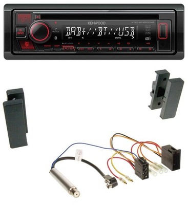 Kenwood MP3 CD USB Bluetooth DAB Autoradio für Seat Leon, Toledo (1998-2006)