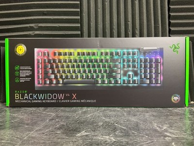 Razer Black Widow v4 X Mechanical Gaming Keyboard yellow switch RZ03-04701900-R3
