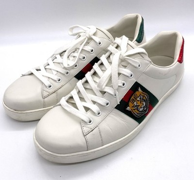 Chudinhページ Men's Gucci Ace sneaker in white leather | GUCCI® US