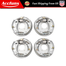 4pc 10 X 2-14 Hydraulic Trailer Brake Free Backing Marine Coated For 3500lbs 4pc 10 X 2-14 Hydraulic Trailer Brake Free Backing Marine Coated For 3500lbs