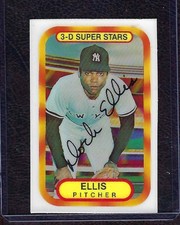 1977 Kellogg’s Baseball Card #4 Dock Ellis, New York Yankees, NM-MT!