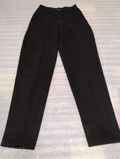 Gitano Women's Black Straight Leg Denim Jeans 100% cotton fabric Size 10 Tall