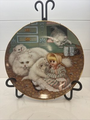 Hamilton Collection Kittens/Cats Country Kitties ''Captive Audience ''1988  #0444