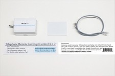 TRICK-2 L1 OR L2 - Landline Telephone Cord On/Off Disconnect Switch for Either