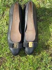 Salvatore Ferragamo Boutique VARA Luxury Heeled Pumps with Bow