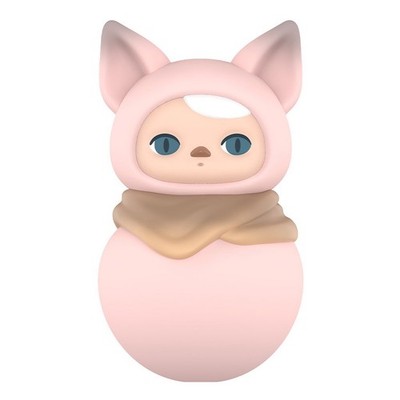 Pop MART Pucky Roly-Poly Kitty Series Blind Box Figure Sphynx