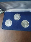 1921 Morgan liberty silver dollar P,D,S Sweet AU condition 3oz's silver Morgan's