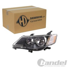 DIEDERICHS HALOGEN SCHEINWERFER SCHWARZ LINKS für MITSUBISHI OUTLANDER | 5847881