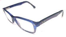 Ray Ban Jr RB1531 3647 Boys Blue Square Eyeglasses 48-16 130 W Protective Tips