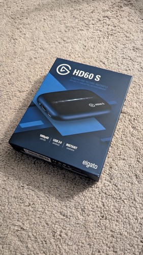 Elgato HD60 S Game Capture Card - Black (1GC109901004)