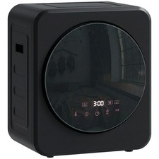 Image of HOMCOM 800W Compact Dryer Machine, 4 kg Small Vented Tumble Dryer, Black