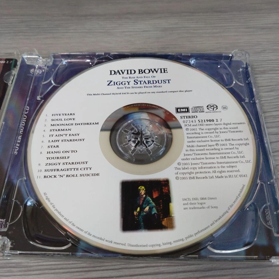 David Bowie Ziggy Stardust SACD David Bowie Foto 2 de 4