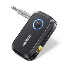  Bluetooth 6.0 Receiver for Car with LDAC, AI Noise Cancelling 3.5mm AUX 