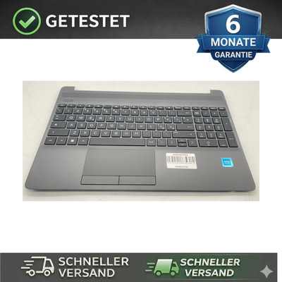 HP 250 G9 Palmrest Handauflaget Tastatur Touchpad QWERTY AP2H8000E60
