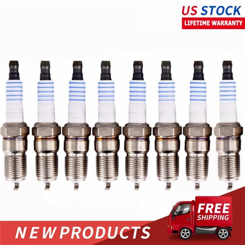 8x Motorcraft SP479 Platinum Spark Plugs AGSF22WM For Ford F150 5.4L 6.8L Crown