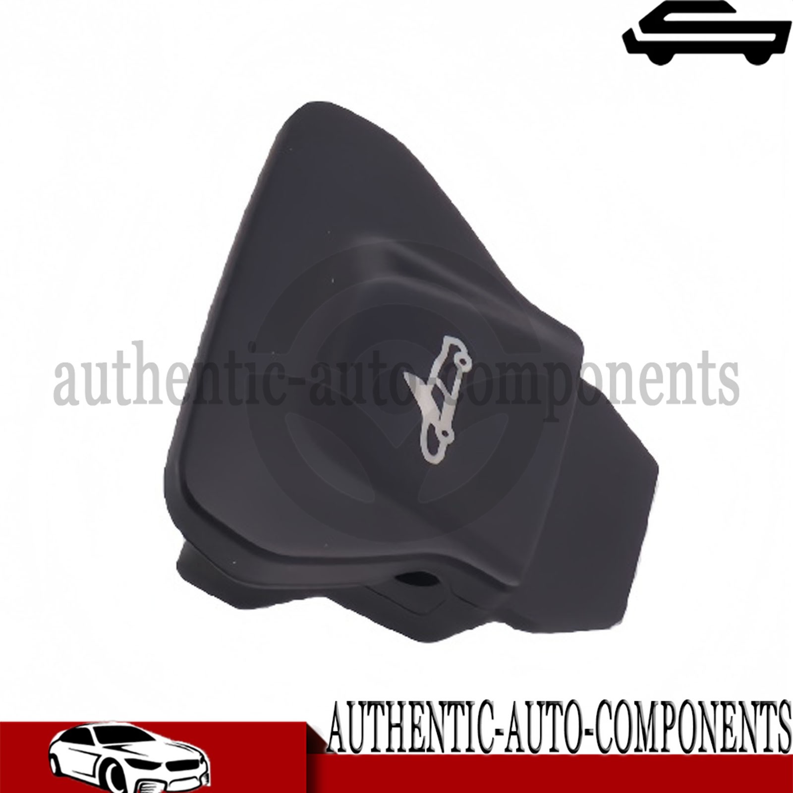 Right Side Door Control Switch Button Black For McLaren 570S 600LT 13M0434CP US