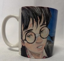 HARRY POTTER Coffee Cup The Sorcerer  s Stone Mug 2000 Warner Brothers
