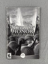 Medal of Honor: Allied Assault PC, 2002 Manual ONLY No Game  