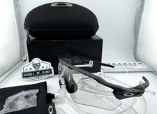 OAKLEY RADAR EV PATH STEEL CLEAR TO BLACK PHOTOCHROMIC SUNGLASSES OO9208-13 NEW