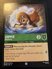 Copper - Hound Pup 85/204 Common Winterspell Disney Lorcana TCG