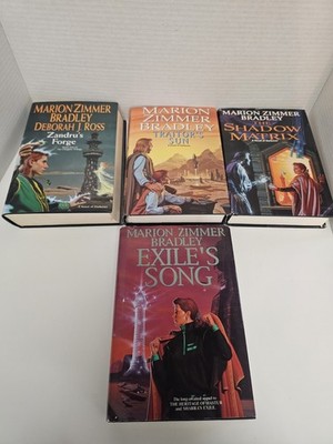 Marion Zimmer Bradley Vintage Book Lot Traitor's Sun The Shadow Matrix Lot Of 4