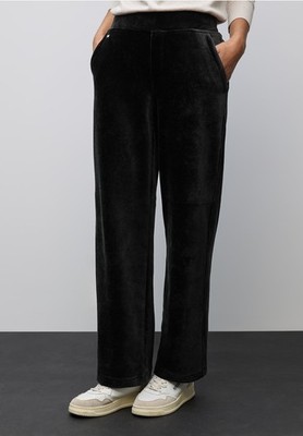 Street One | Straight Leg Cordhose | Farbe: Black 10001, 379552