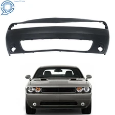 Primed Front Bumper Cover Fascia For 2015-2023 Dodge Challenger 68258730AB