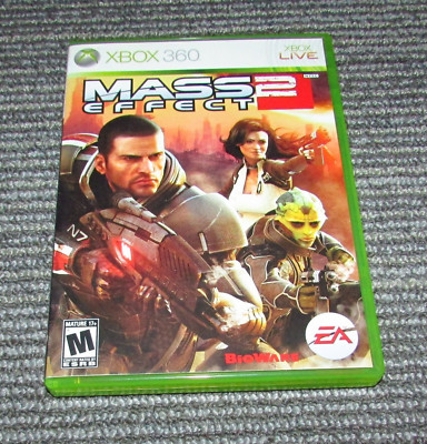 Mass Effect 2 for Xbox 360 Complete Fast Shipping!