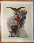Norman Rockwell Painting The Flagpole Giclee