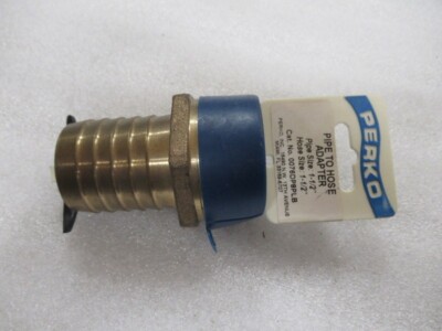 P2A Perko 0076DP8PLB Pipe to Hose Adapter 1-1/2'' OEM New Factory Boat Parts
