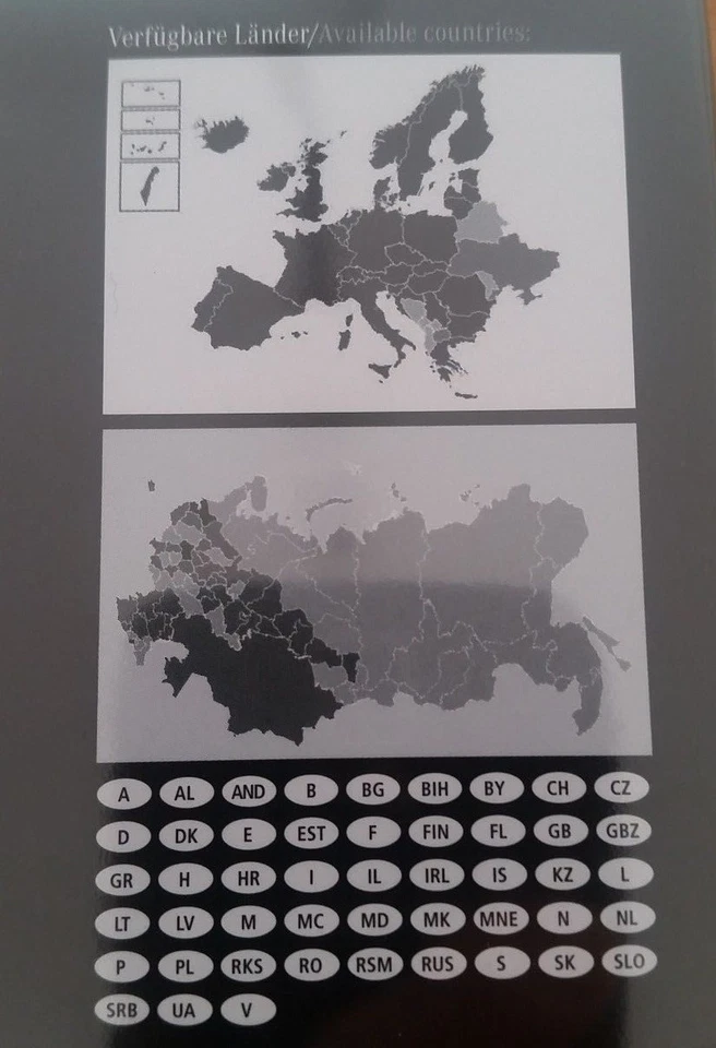 Mercedes-Benz SD Karte Garmin EUROPA NEU 2018/2019 Version 11,0 A2189063303 neu - Bild 3 von 4