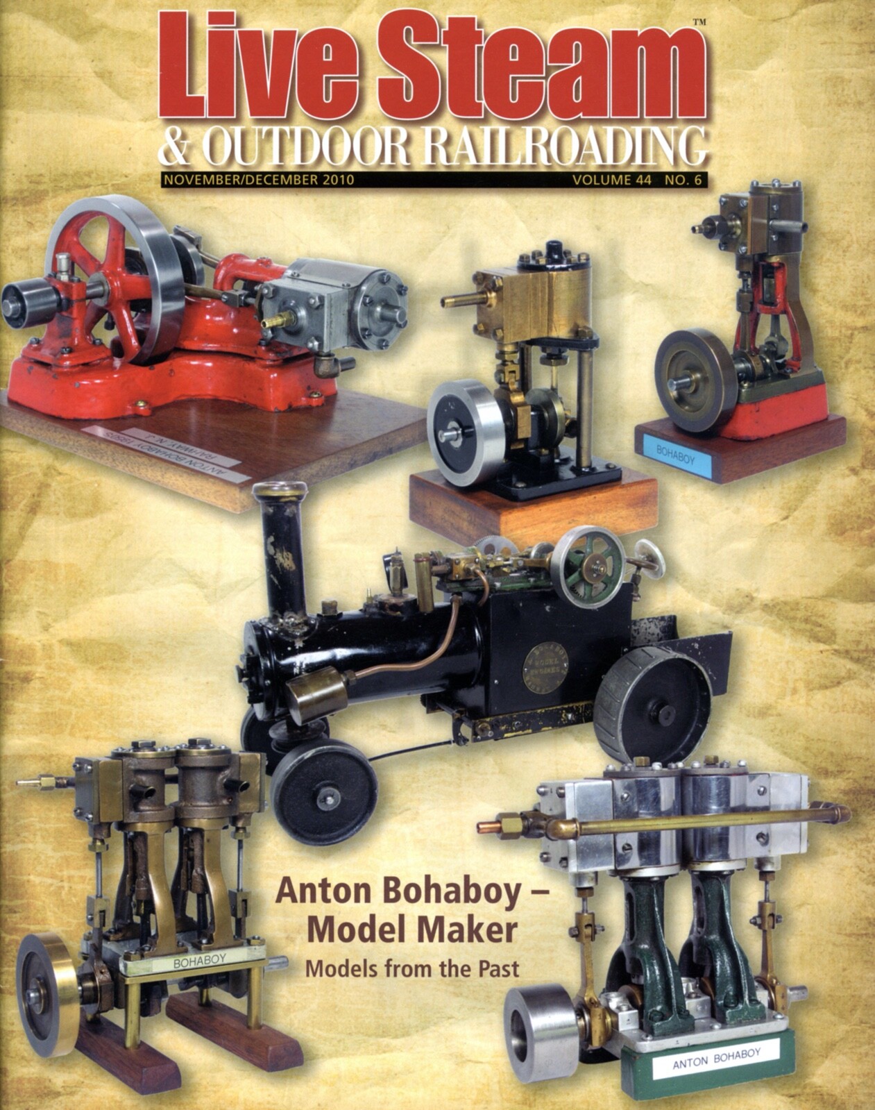 Live Steam & Outdoor Railroading V44 N 6 November/December  2010