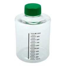 CELLTREAT Non-TCT Roller Bottle,1000mL, Non-Vent Cap, 24/Case, Sterile, #229582E