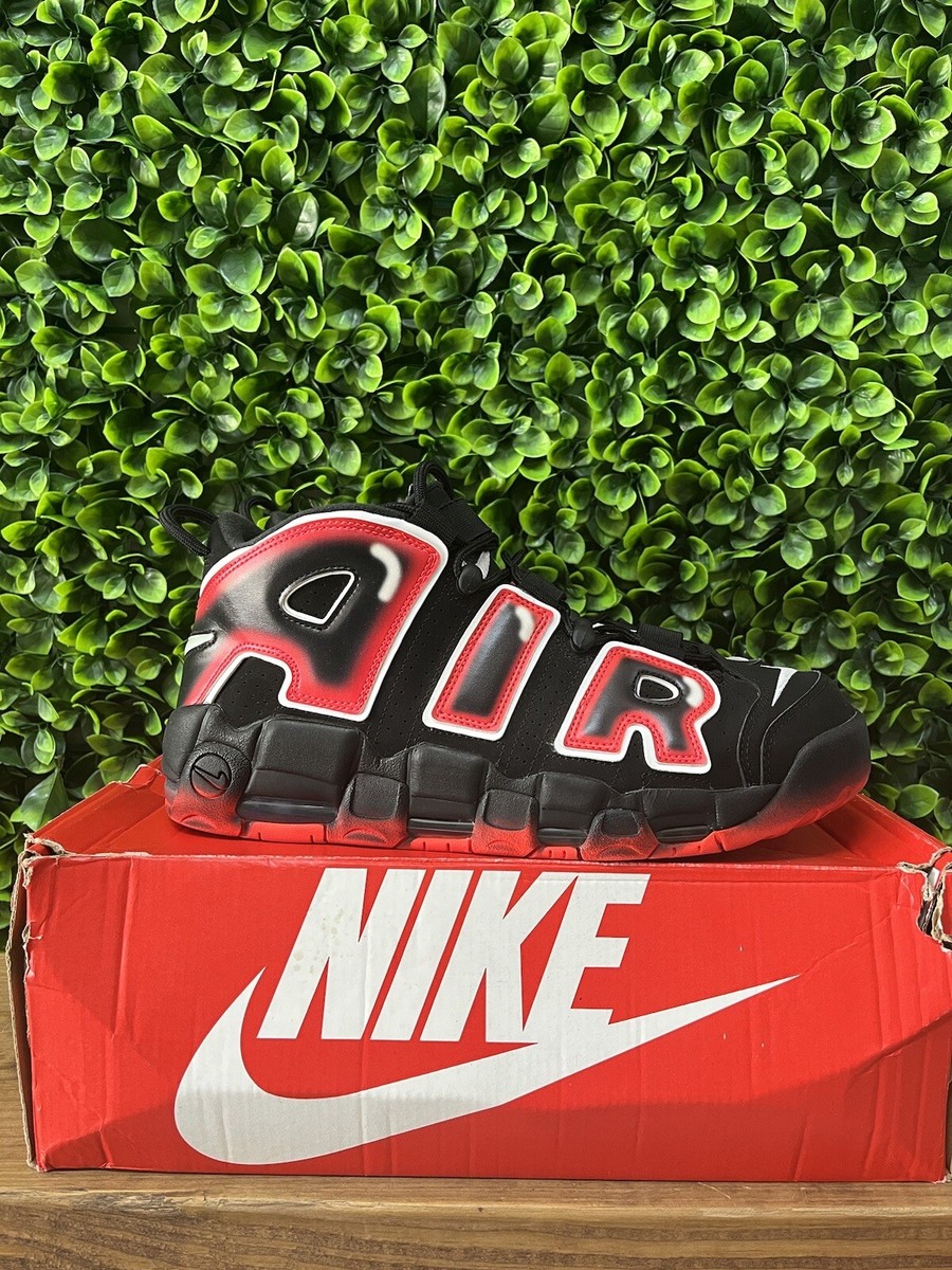 Nike Air More Uptempo '96 Black Laser Crimson | CJ6129 001 | Size 13 | eBay