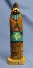Native American Hand Carved & Painted Shalaka Mana Rain Goddess Kachina Doll EXC