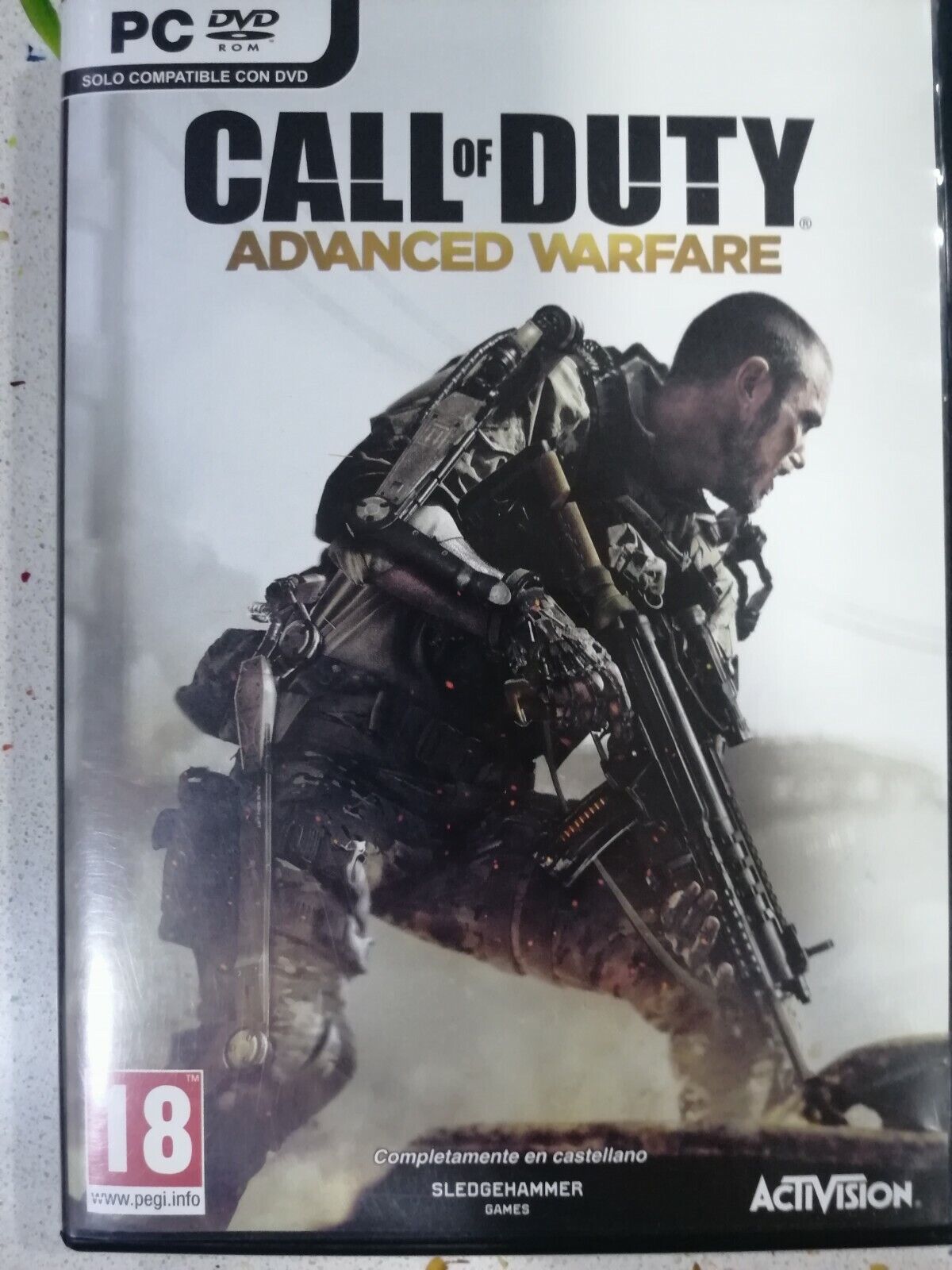 Call of Duty Advanced Warfare PC DVD ROM Solo Compatible DVD IN Spanish Am