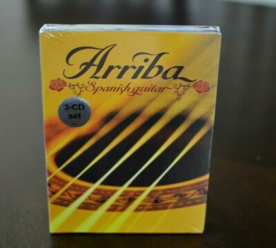 Arriba: Spanish Guitar [Digipak] by Various Artists (CD, 3 Discs) NEW