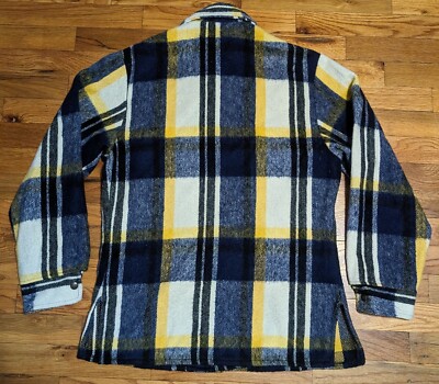 Vtg Sport Chief Shirt - Men's M/L? - Rawhide LWL Leather Plaid