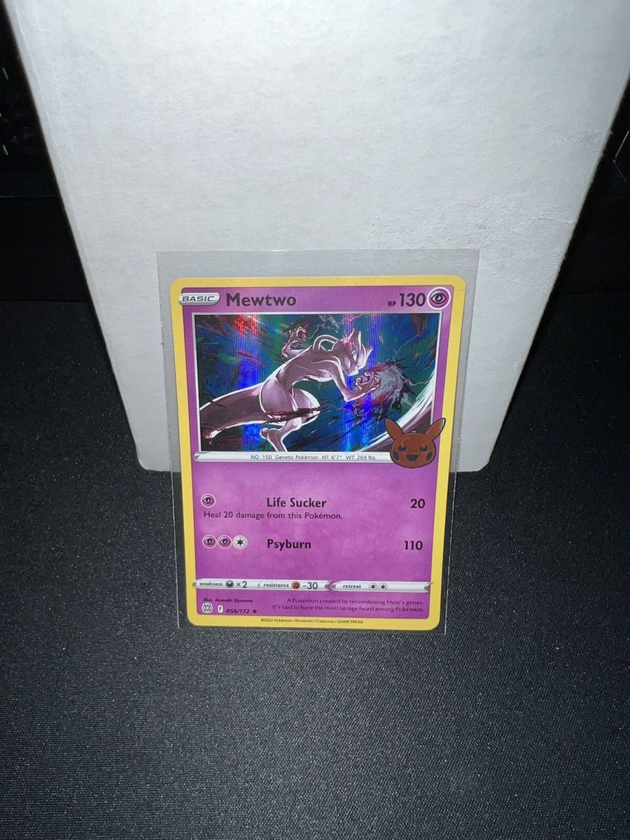 Mewtwo - 056/172 Holo Rare - Pokemon Halloween Set