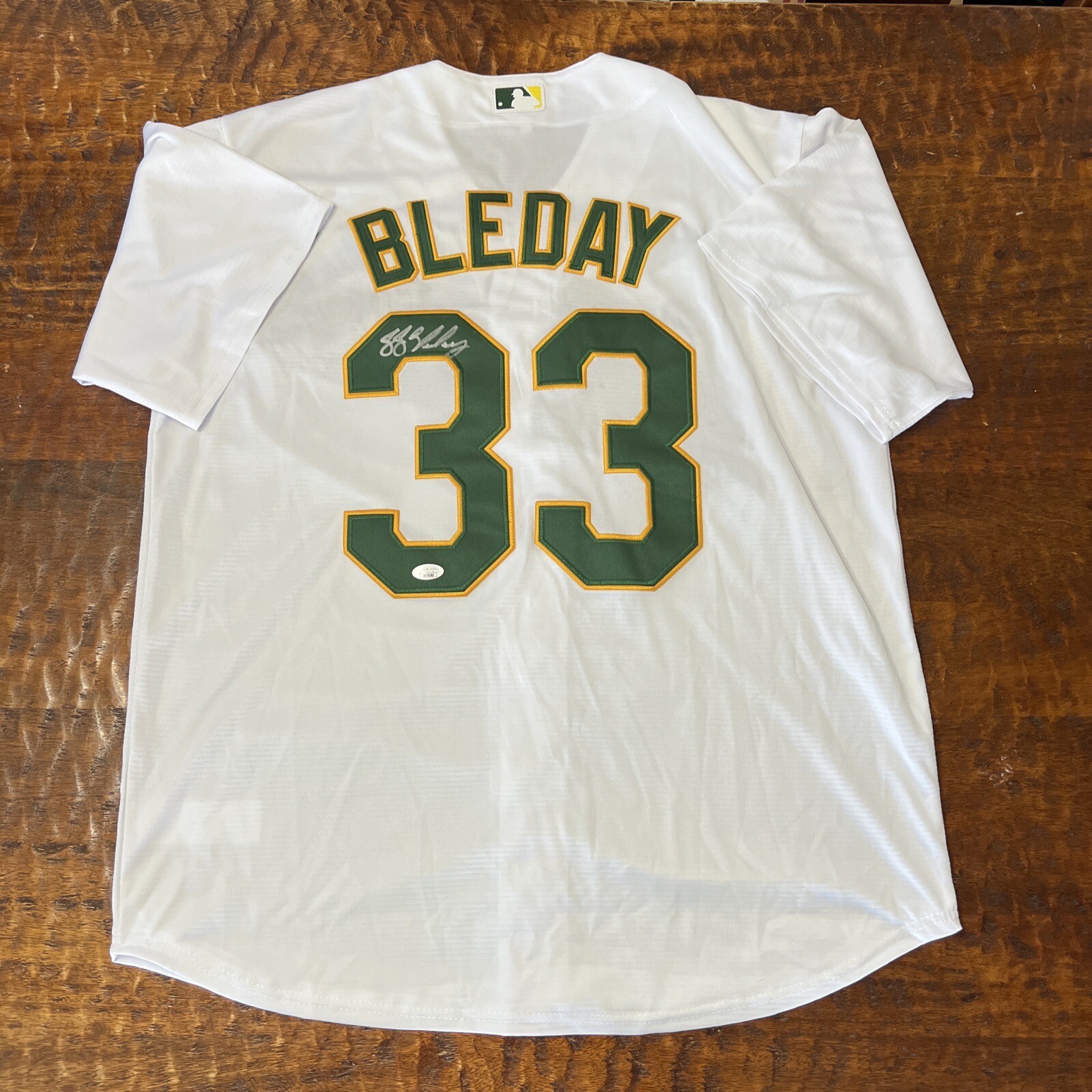 JJ Bleday Autographed Signed Oakland Athletics Jersey JSA Coa As 