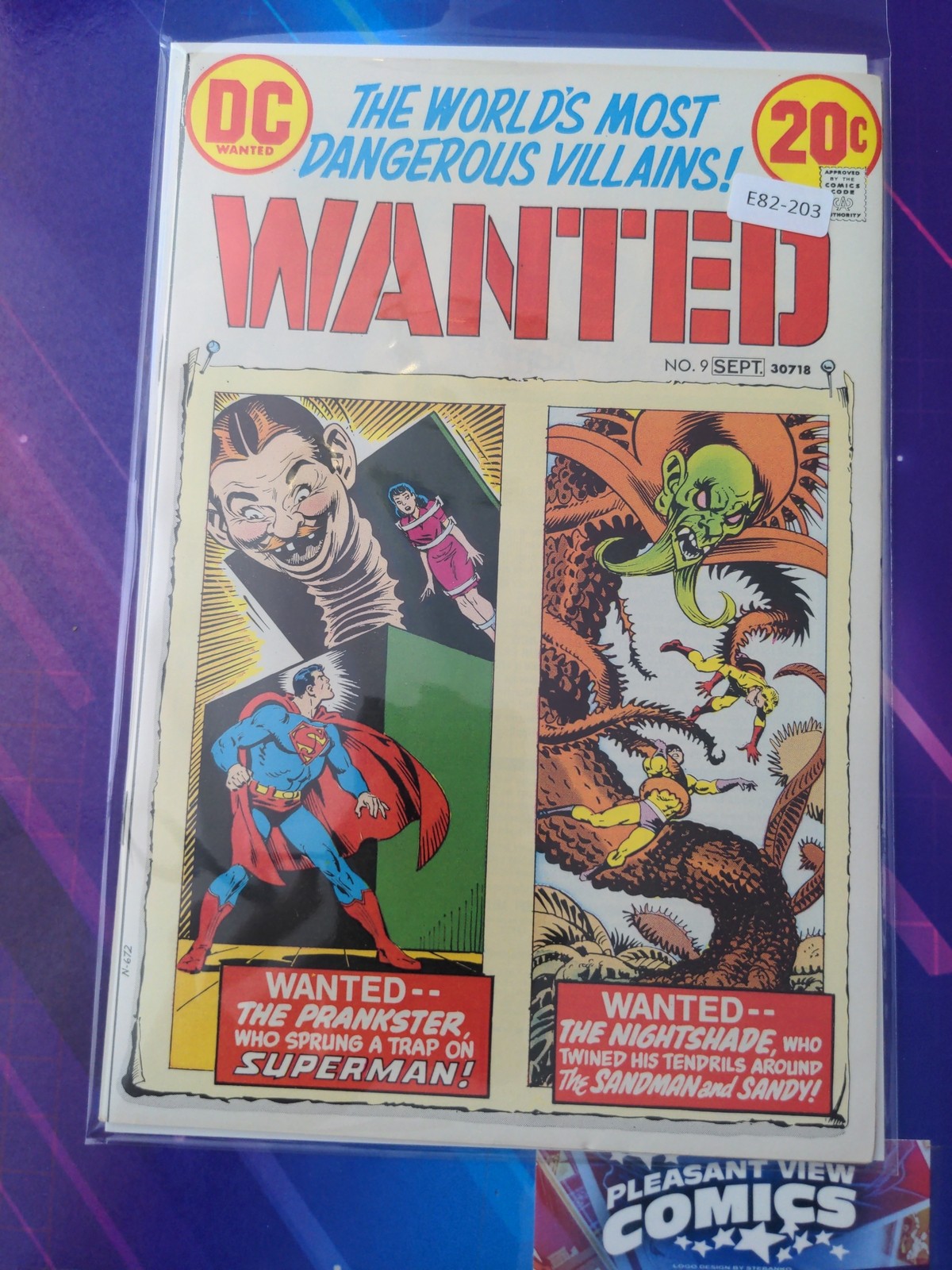 WANTED #9 CÓMIC DE ALTA CALIDAD DC E82-203