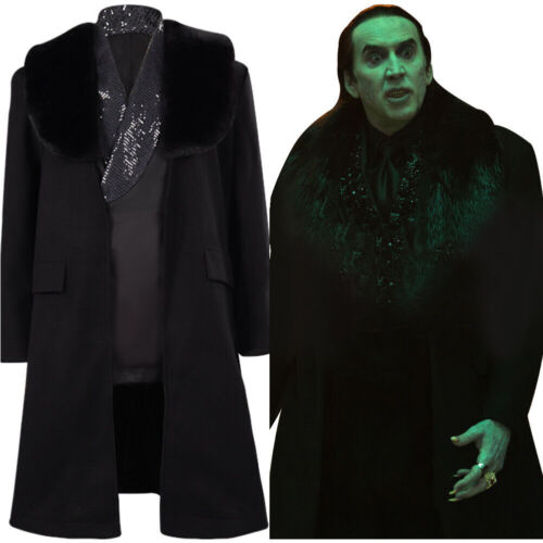 Renfield Dracula vampire Cosplay  Coat Outfits Halloween Carnival Party Unisex - Afbeelding 1 van 12